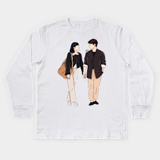 Yumi Cell Season 2 Kids Long Sleeve T-Shirt